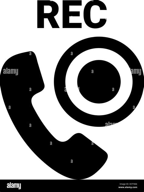 Telephone receiver icon sound Black and White Stock Photos & Images - Alamy