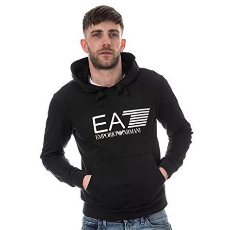 Buy Emporio Armani EA7 Men's Training Core & Branding Visibility Hoodie ...