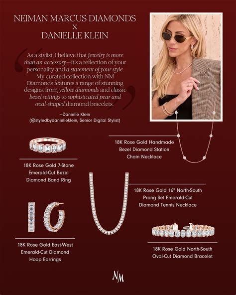 Neiman Marcus Diamonds x Danielle Klein 18K Gold North-South Oval-Cut Diamond Bracelet, 7"L, 12 ...