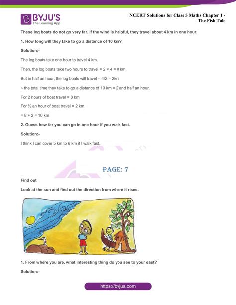 Image result for Class 5th CBSE Math the Fish Tale Chapter 1