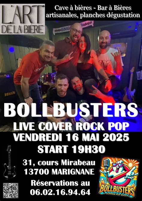DERNIER CONCERT - BOLLBUSTERS, 31 cours Mirabeau, 13700 Marignane ...