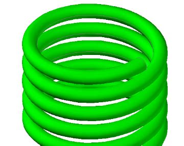 CAD 画弹簧 的图像结果