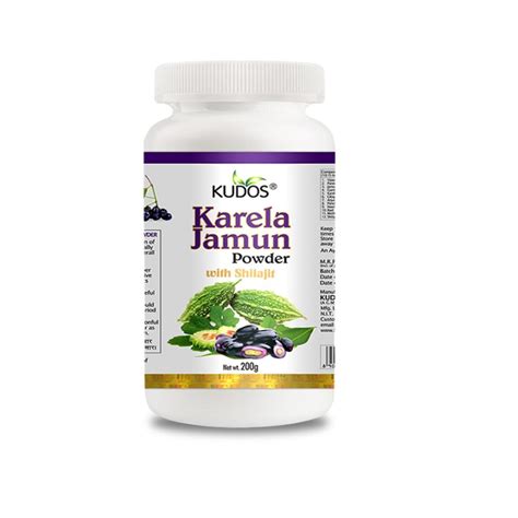 Kudos Karela Jamun Powder (200 g) – The Med Pharma