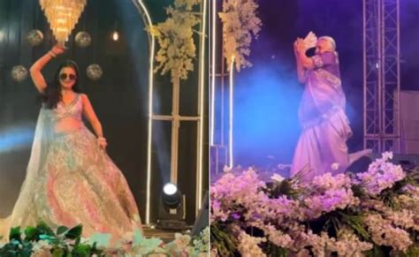 भाई के संगीत में 'ड्रामा क्वीन' गाने पर डांस कर रही थी महिला, बीच में ...