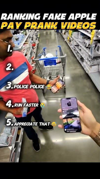 RANKING FAKE APPLE PAY PRANKS 😂🤬! - YouTube