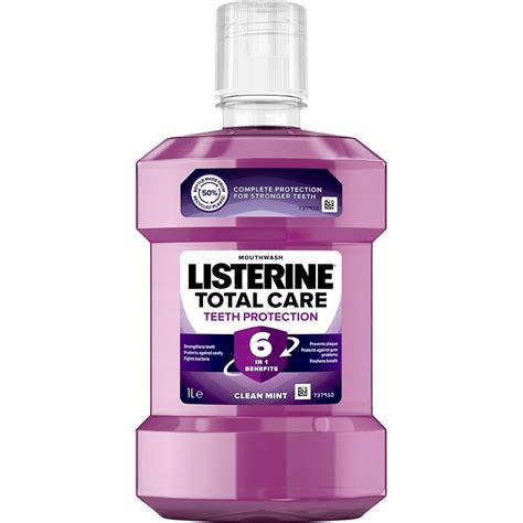 LISTERINE Total Care Teeth Protection płyn do płukania jamy ustnej 1000ml (3574660520101) • Cena ...