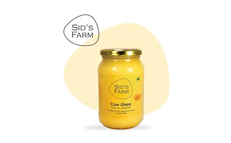 Sid’s Farm Cow Ghee - 350g | Aromatic and Granular | Made With Safe ...