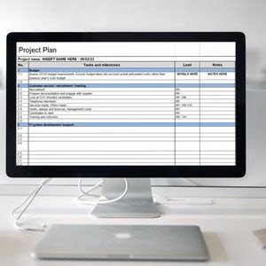 Tutorial Excel Project Planner 的图像结果