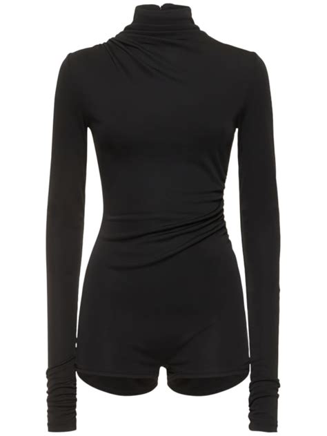 Oleandra turtleneck jersey playsuit - The Andamane - Women | Luisaviaroma
