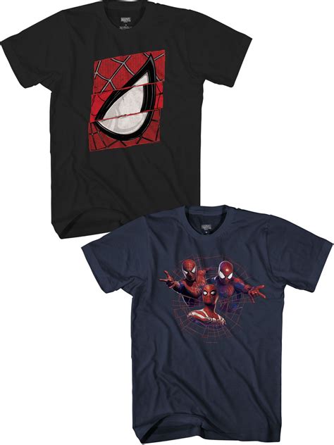 Marvel Spider-Man Men's & Big Men's No Way Home & Spidey Eye Graphic ...
