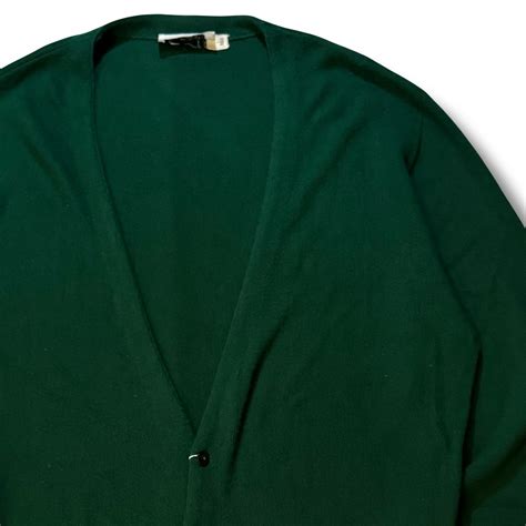 60s〜 Don Loper Rib Line Acrylic Knit Cardigan | RIDDLE clothing