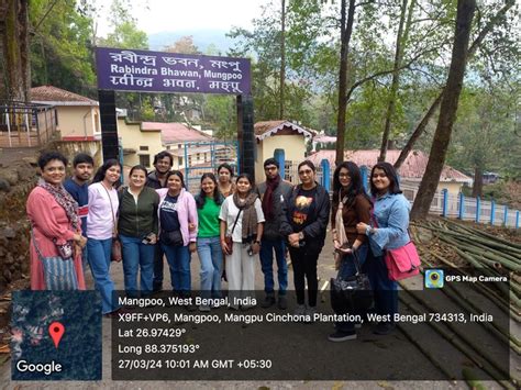 Photo Gellery | Department of Bengali visit to Rabindra Bhaban, Mongpu ...