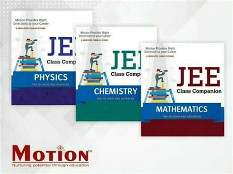 [PDF] Download Motion JEE Class Companion of Physics, Chemistry, and ...