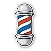 Squiddy Barber Pole Haircut - Vinyl Sticker Decal | Ubuy India