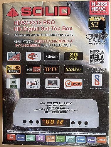 NTMY SO,LID HDS2-6312PRO H.265 HEVC DVB-S2 FullHD Set-Top Box GET ...