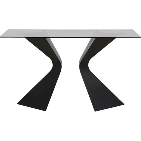 Consola Table Gloria negro 140x81cm - KARE Chile