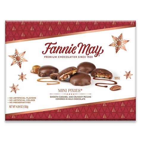 Fannie May Mini Pixies Assorted Chocolates Christmas Gift Box - Shop ...