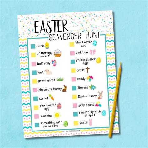 Easter Egg Scavenger Hunt Ideas For Kids