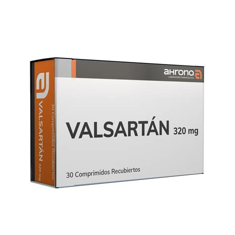 Valsartán 320 mg – Laboratorios Ahrono