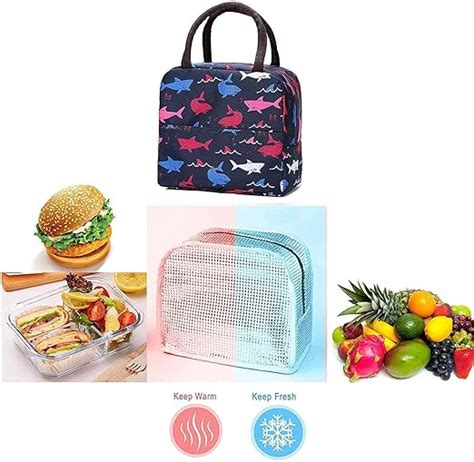 Buy Premium Big Fish Printed Insulated Leak-Proof Lunch bag for Kids ...