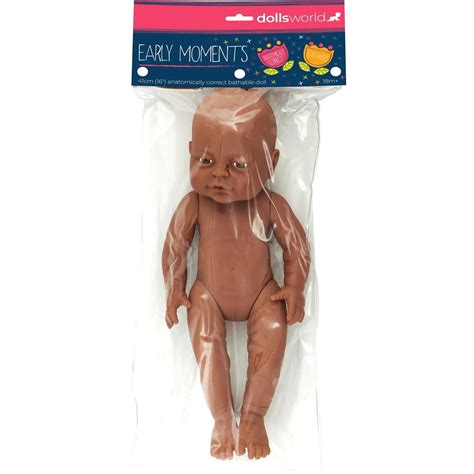 DollsWorld – Early Moments 16-Inch (41cm) Bathable Baby Doll – Girl ...