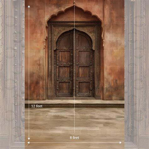 Old Palace Door - Maternity Backdrops – Madras Prop Store