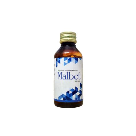 Buy Malbet Syrup 100ml Online - Ayush Care