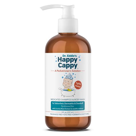 Buy Happy Cappy Dr. Eddie’s Medicated Shampoo for Children, Treats ...