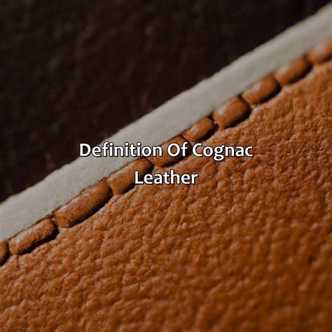 What Color Is Cognac Leather - colorscombo.com