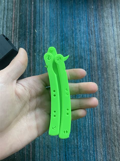 3D Printer Files | 3MF File | butterfly knife | Creality Cloud