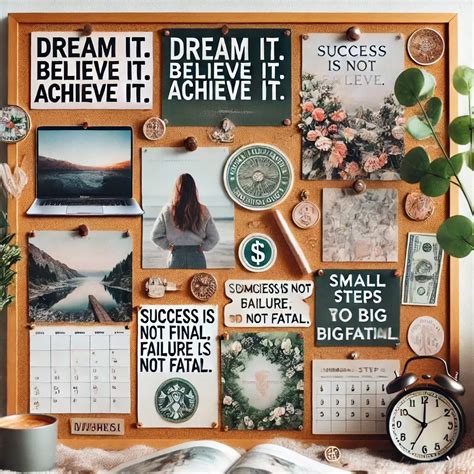 Simple & Aesthetic Vision Board Ideas for 2025 | Vision board diy ...