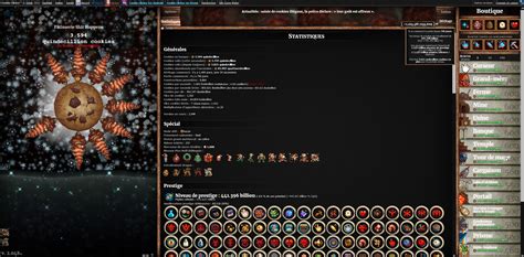 Ma partie de Cookie Clicker a commencé depuis 746 jours (mais moi, ça ...
