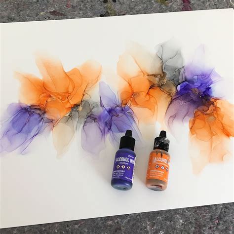 Image result for Alcohol Ink Tutorials for Beginners