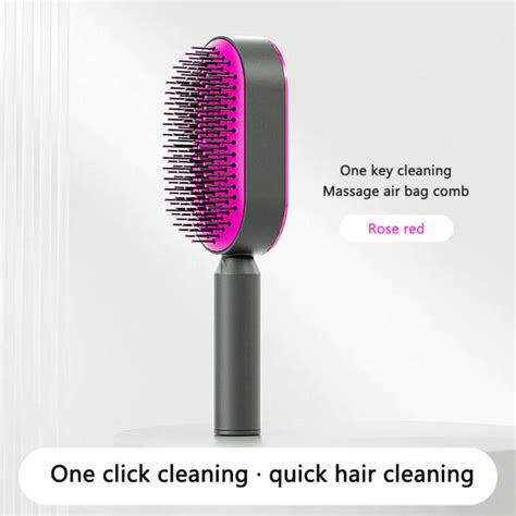 Self-Cleaning Hair Brush – RetroGoods