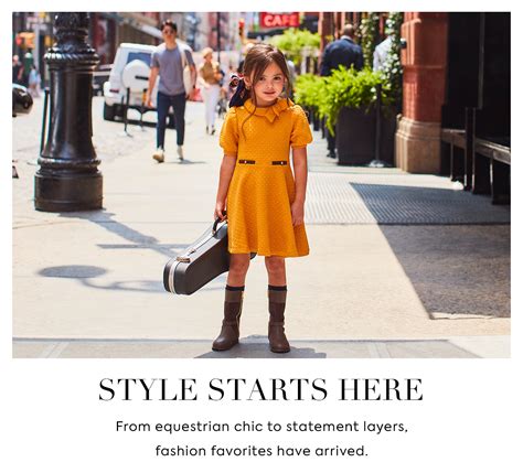 Girls Style Starts Here Clothing Collection at Janie and Jack.