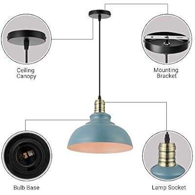 KWOKING Lighting Industrial Barn Pendant Light | Ubuy India