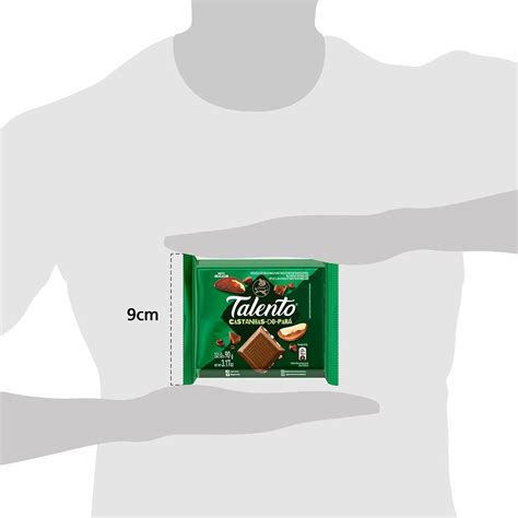 Buy GAROTO Talento Chocolate 90 gr. each - PACK of 4. (Chocolate com ...