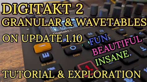 Digitakt II Tips & Tricks - Page 20 - Digitakt - Elektronauts
