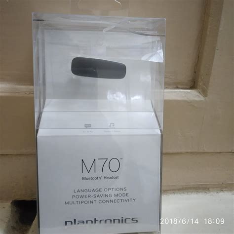 Plantronics M70 Bluetooth Headset (Black-White) : Amazon.in: Electronics