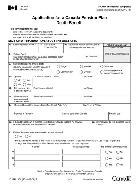 2021 Form Canada SC ISP-1200 Fill Online, Printable, Fillable, Blank ...