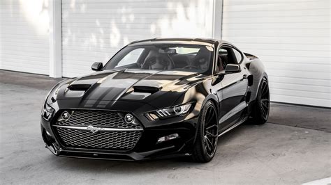 Black Ford Mustang Car 4K HD Black Wallpapers | HD Wallpapers | ID #67633