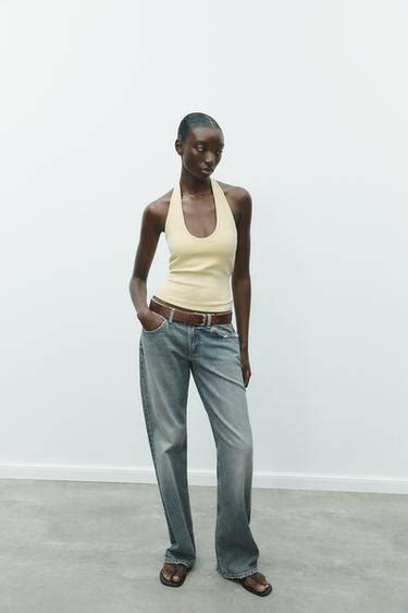 Women's Halter Neck Tops | ZARA India