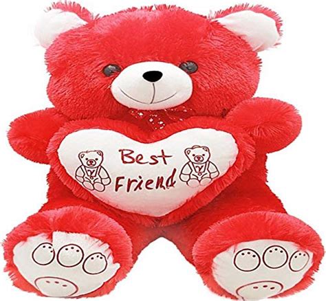 Buy 4 feet Best Friend red Teddy Bear Online at Low Prices in India ...