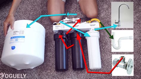 How to Install Reverse Osmosis Water Filter System Under the Sink (Step ...