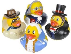 Rhode Island Novelty 2 Us Historical Figure Rubber Duckies (12 Piece ...