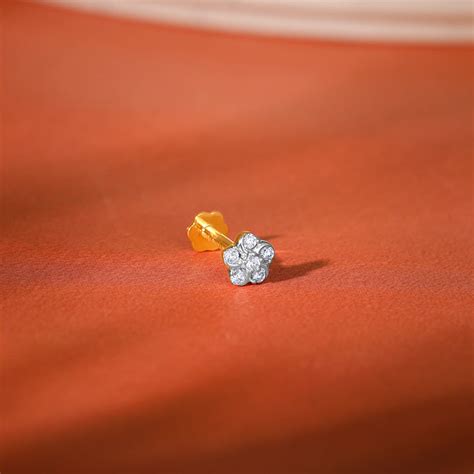Buy Latest Gold and Diamond Nose Pins Designs Online at Best Price ...