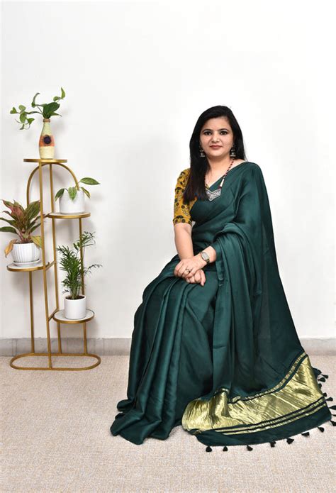 Best Saree for Hariyali Teej Online | Teej Special Ajrakh Sarees ...