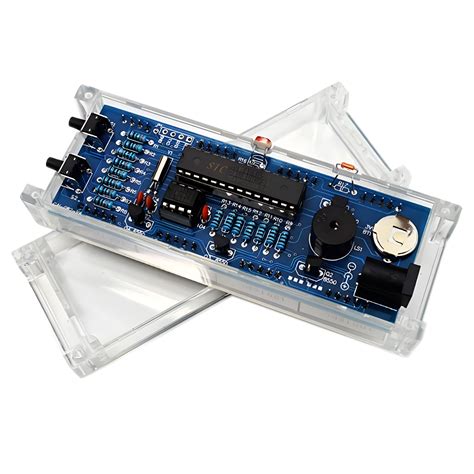1-Inch LED Digital Display DIY Clock Kit (Blue) – Robocraze