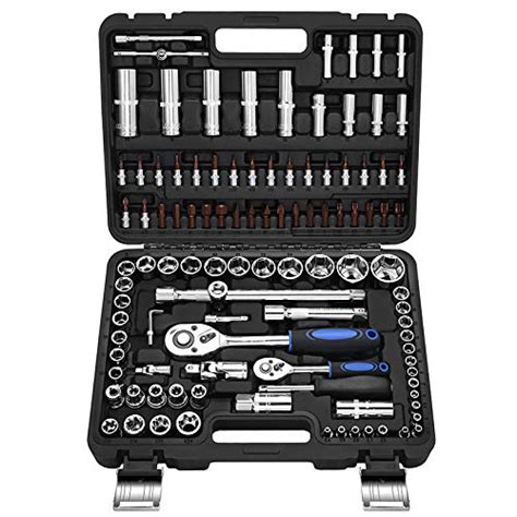 Chameleon 108 pcs Socket Set Universal Car Repair Tool Ratchet Set ...