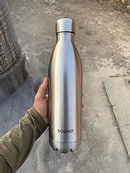 Buy Amazon Brand - Solimo 1000ml Stainless Steel Insulated (Thermosteel ...